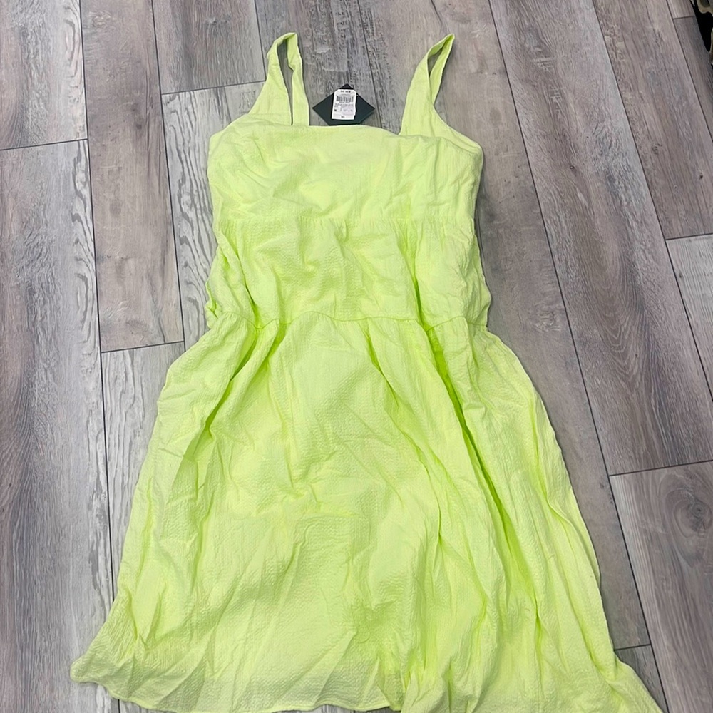 Neon women’s plus size dress